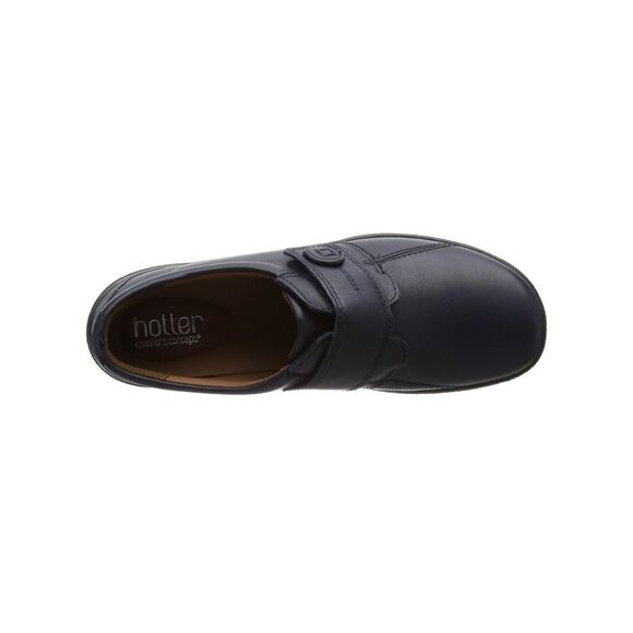 Hotter Sugar Leather Slip On Loafers Black Womens size 8 standard B36 - Picture 5 of 13